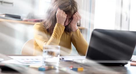 Freiberufler: Arbeitsstress im Büro